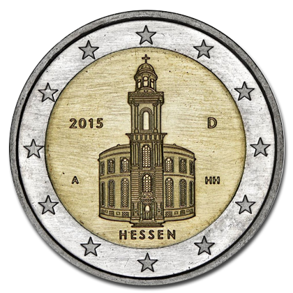 Germany 2 euros commemorative - 2015 - Hessen