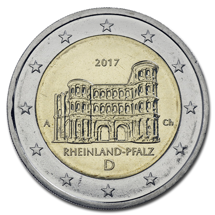 Germany 2 euros commemorative - 2017 - Rhineland - Palatinate
