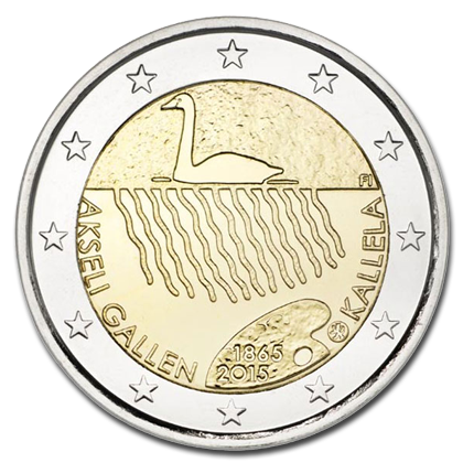 Finland - 2 euros commemorative 2015 (150th anniversary of the birth of Akseli Gallen-Kallela)