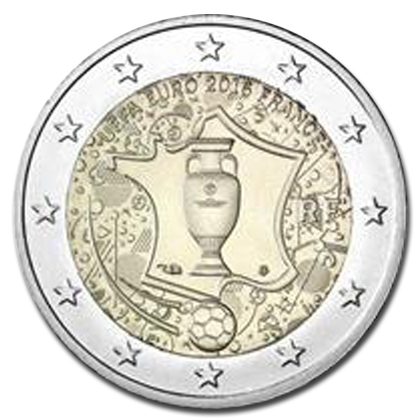 France - 2 euros commemorative 2016 (2016 UEFA European Championship)