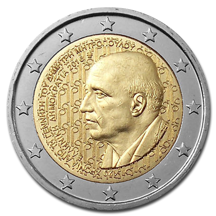 Greece 2 euros commemorative - 2016 - 120 years since the birth of Dimitri Mitropoulos