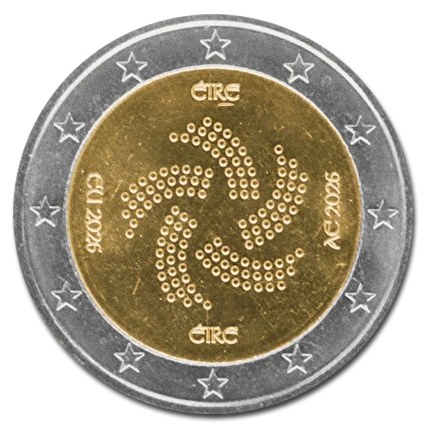 Ireland 2 euros commemorative 2026