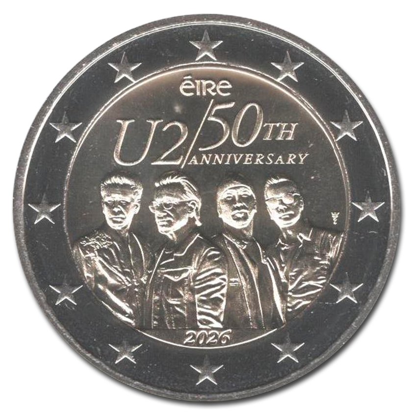 Ireland 2 euros commemorative 2026