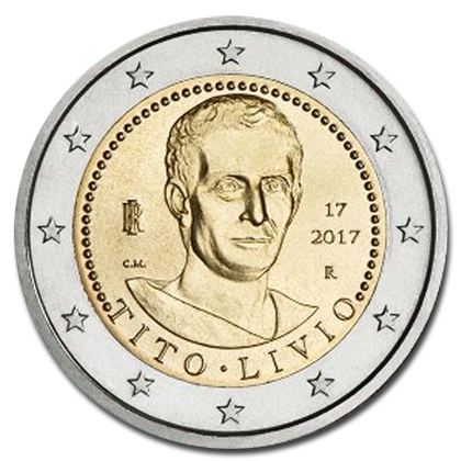 Italy 2 euros commemorative - 2017 - Bimillenary of the death of Titus Livius