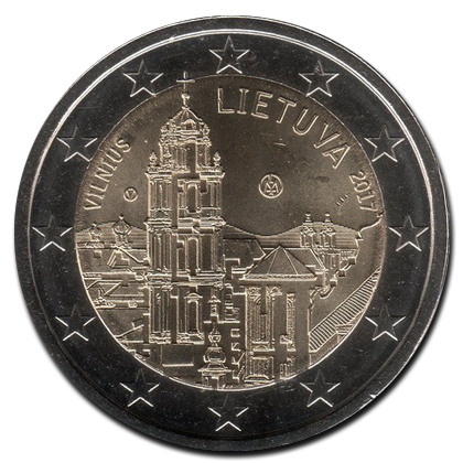 Lithuania 2 euros commemorative - 2017 - Vilnius