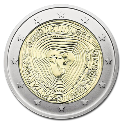 Lithuania 2 euros commemorative - 2019 - Sutartinės (Lithuanian multipart songs)