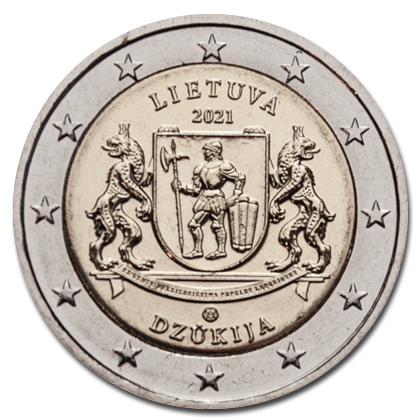 Lithuania 2 euros commemorative - 2021 - Dzūkija (from the series ‘Lithuanian Ethnographic Regions’)