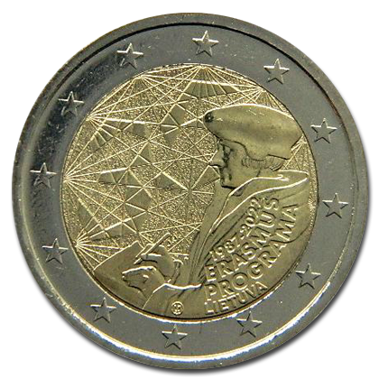 Lithuania 2 euros commemorative - 2022 - 35 years of the Erasmus programme
