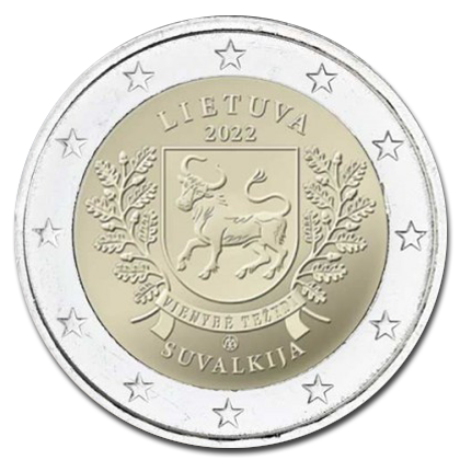 Lithuania 2 euros commemorative - 2022 - Suvalkija. Fourth of the Lithuanian Ethnographical Regions series