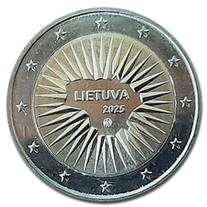 Lithuania 2 euros commemorative - 2025 - Defense of Lithuania