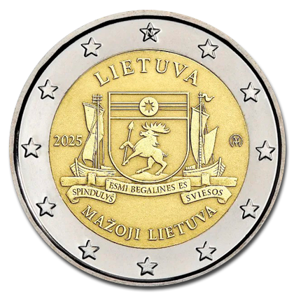Lithuania 2 euros commemorative - 2025 - Mažoji (from the series ‘Lithuanian Ethnographic Regions’)