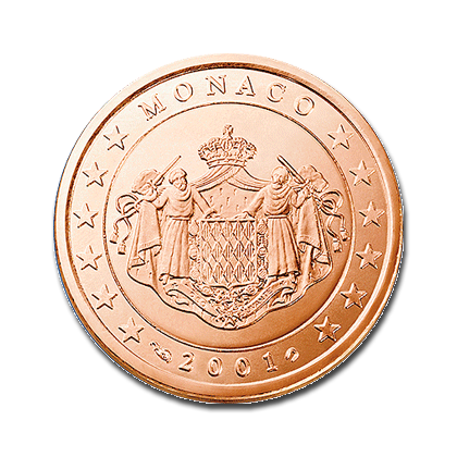 Monaco - 5 cents 2001