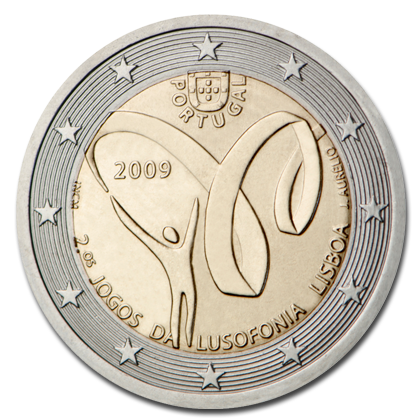 Portugal - 2 euros commemorative 2009 (2nd Lusophone Games)