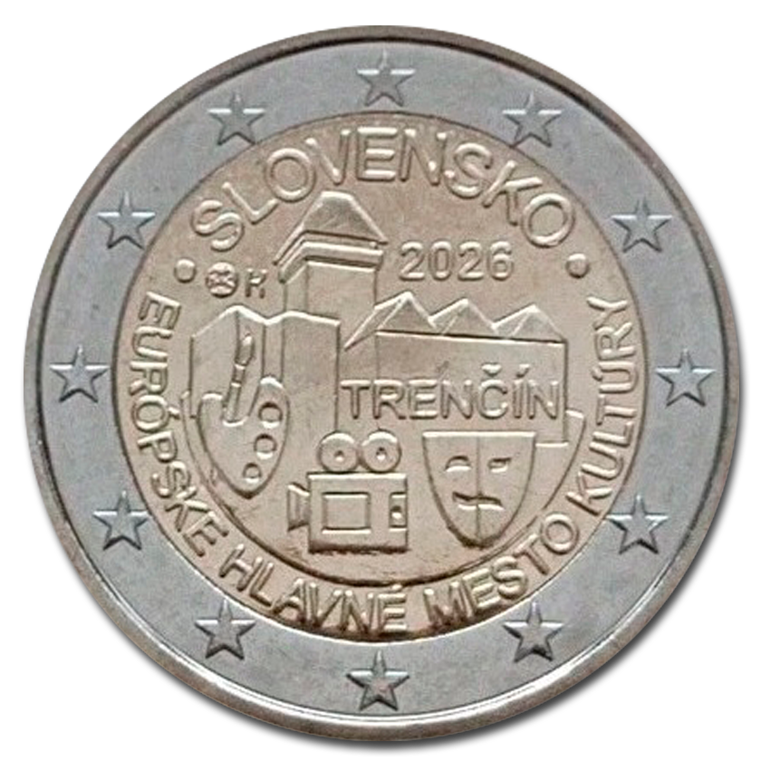 Slovakia 2 euros commemorative 2026