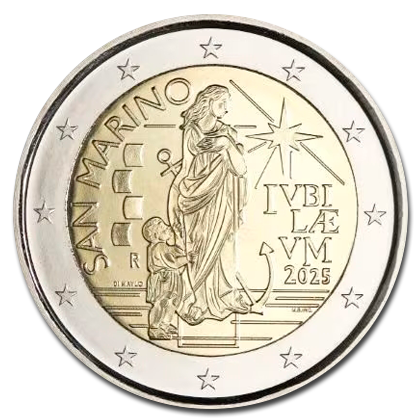 San Marino - 2 euros commemorative 2025 (Giubileo Anno Santo 2025 - Pellegrini di Speranza)