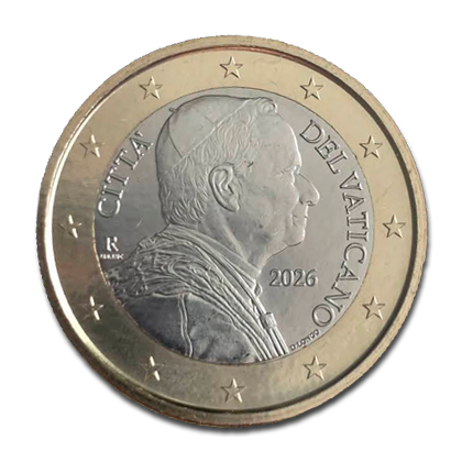 Vatican 1 euro 2026 - ...