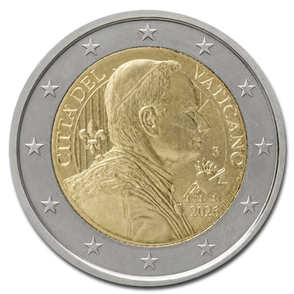 Vatican 2 euros 2026