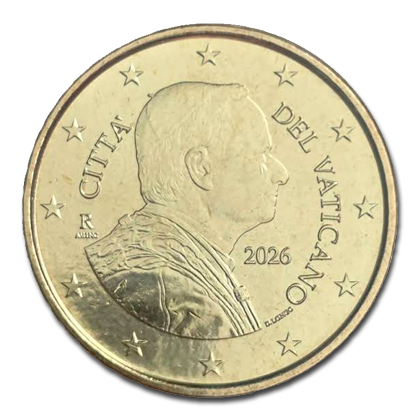 Vatican 50 cents 2026