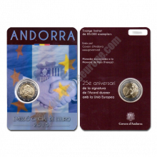 Andorra 2015 2 euros 25 Years of Customs Union with the EU