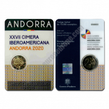 Andorra 2020 2 euros 27th Ibero-American Summit in Andorra