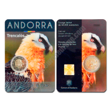Andorra 2025 2 euros Bearded vulture
