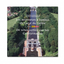 Belgium 2007 Commemorative The boat elevators from the Centre Canal with a colored medal