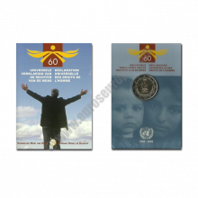 Belgium 2008 2 euros 60th anniversary of the Universal Declaration of Human Rights