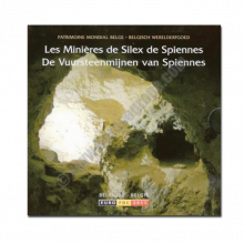 Belgium 2011 Commemorative The Flint mines of Spiennes with a colored medal