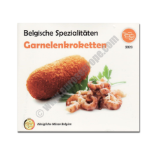 Belgium 2023 World Money Fair Belgian specialty Shrimp croquettes