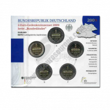 Germany 2009 2 euros Saarland