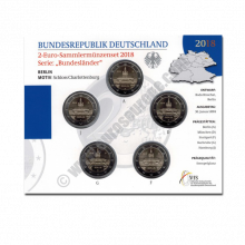 Germany 2018 2 euros Charlottenburg Palace in Berlin