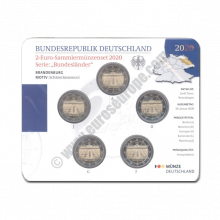 Germany 2020 2 euros Brandenburg (the Bundeslander series)