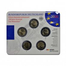 Germany 2020 2 euros The 50th anniversary of Willy Brandt’s Kniefall von Warschau