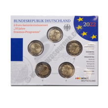 Germany 2022 2 euros 35 years of the Erasmus programme