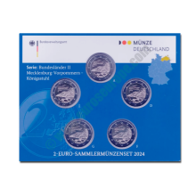 Germany 2024 2 euros Bundeslander series – Mecklenburg-Vorpommern Germany 2024 2 euros Bundeslander series – Mecklenburg-Vorpommern
