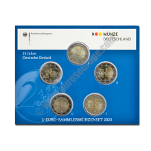 Germany 2025 2 euros 35 years of German unity