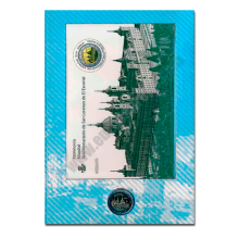 Spain 2013 Coin and stamp San Lorenzo del Escorial monastery