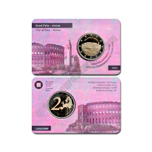 Croatia 2025 Coin card Grad Pula – Arena