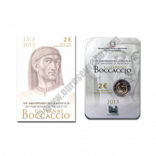 Italy 2013 2 euros 700th Anniversary of the birth of Giovanni Boccaccio