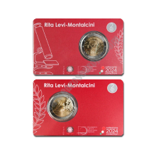 Italy 2024 Coin card Rita Levi-Montalcini Italy 2024 Coin card Rita Levi-Montalcini