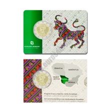 Lithuania 2022 Coin card Suvalkija. Fourth of the Lithuanian Ethnographical Regions series