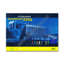 Luxembourg 2004 Coin and stamp European parliament elections