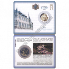Luxembourg 2008 Coin card Grand-Duke Henri and his official residence 
