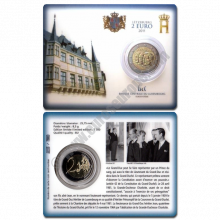 Luxembourg 2011 Coin card The 50th anniversary of the appointment by the Grand-Duchess Charlotte of her son Jean as 