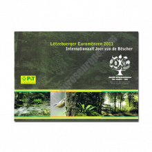 Luxembourg 2011 Coin and stamp International Year of Forests