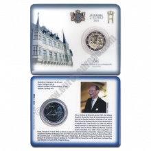 Luxembourg 2021 Coin card The 100th anniversary of the Grand Duke Jean