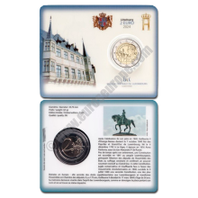 Luxembourg 2024 Coin card The 175th anniversary of the death of Grand Duke Guillaume II Luxembourg 2024 Coin card The 175th anniversary of the death of Grand Duke Guillaume II