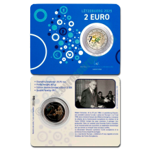 Luxembourg 2025 Coin card 75th anniversary of the Schuman Declaration