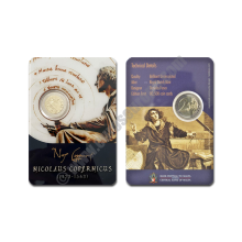 Malta 2023 Coin card The 550th anniversary of the birth of Nicolaus Copernicus