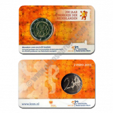 Netherlands 2013 Coin card 200th Anniversary of the Kingdom of the Netherlands